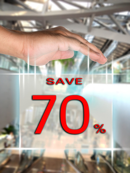 save 70 percent - Photo, Image