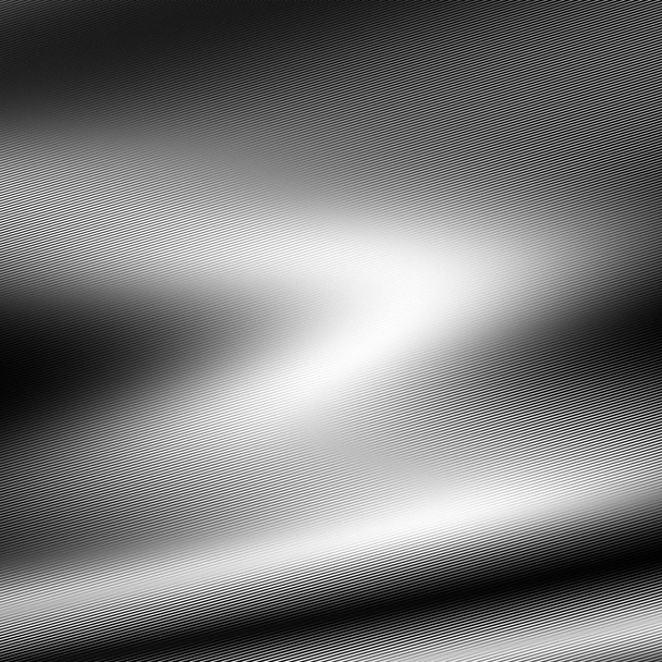 Czarno-biały metal jedwabiu streszczenie tło materiału - Zdjęcie, obraz