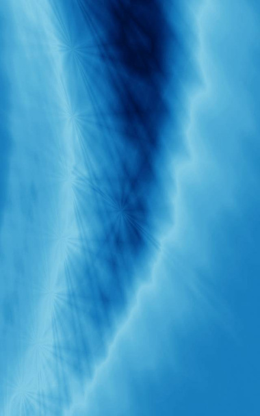 Fondo de hielo frío flujo gráfico abstracción azul
 - Foto, Imagen