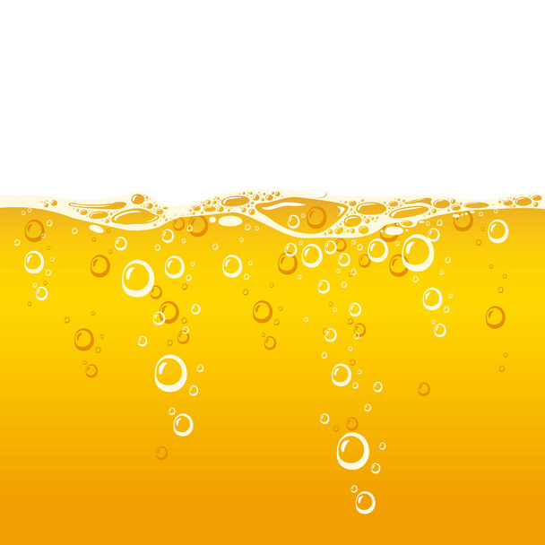 schuimend bier pictogram voor pub menu afbeelding - Vector, afbeelding
