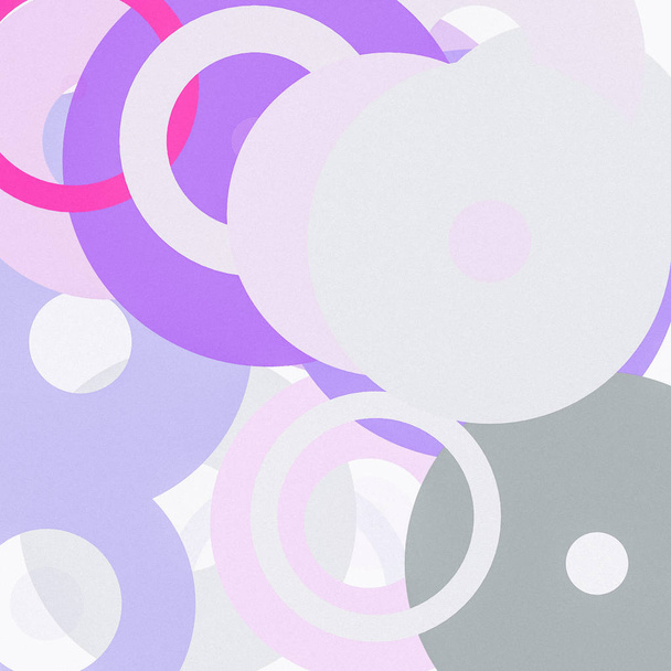 texturált absztrakt minimalista szürke lila illusztráció körök hasznos, mint a háttér - Fotó, kép