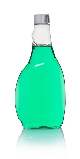 detergent in bottle on white isolated background - Foto, imagen