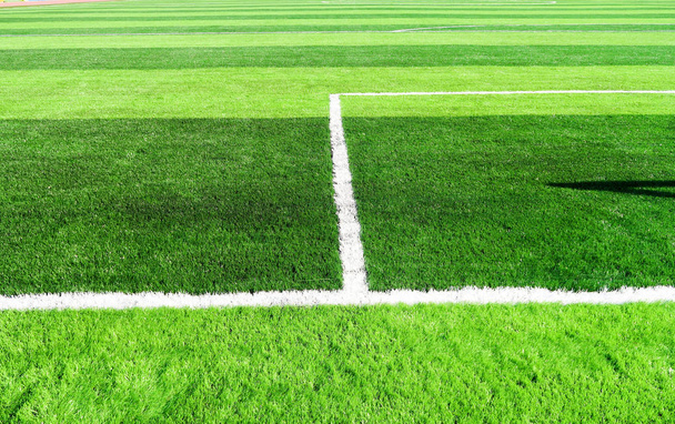prázdné umělé fotbalové hřiště  - Fotografie, Obrázek