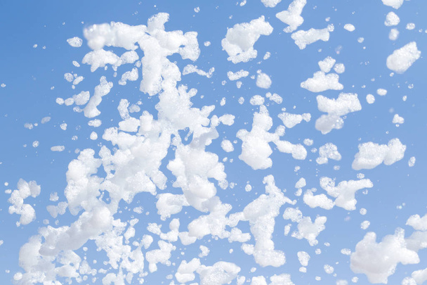 soap foam against the sky - Photo, Image