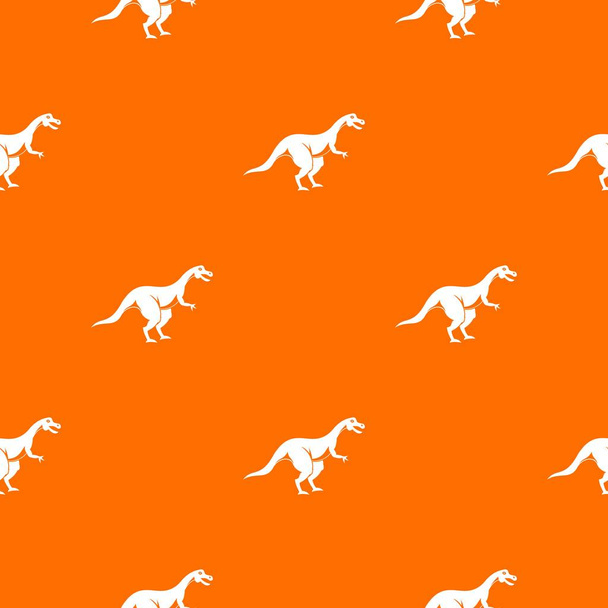 Theropod dinosaur pattern seamless - Vecteur, image