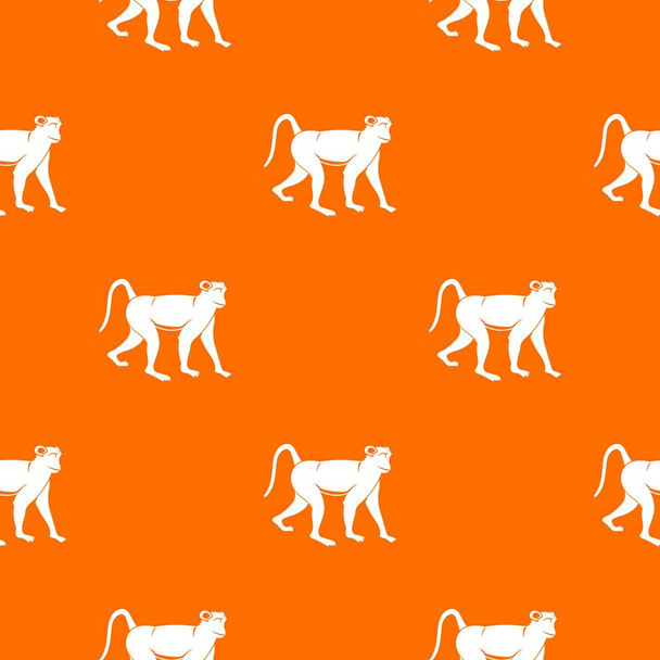 Monkey pattern seamless - ベクター画像