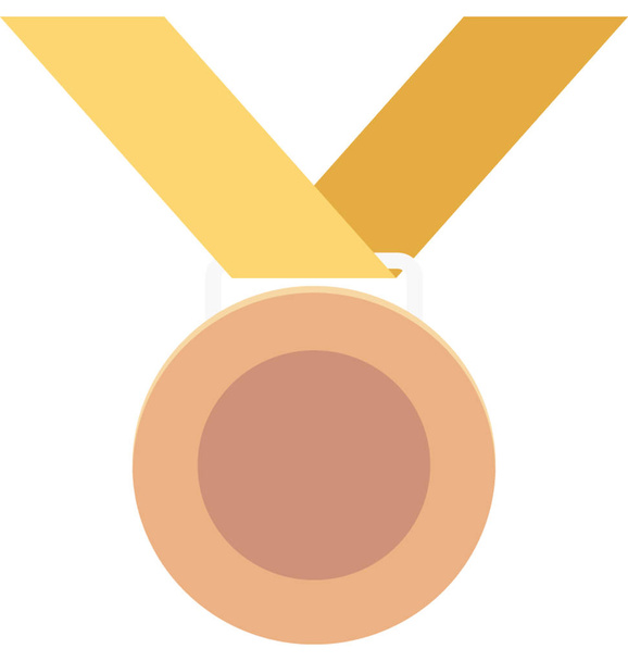 Award Badge Isolated Vector Illustration Icon Editable - Vector, Image