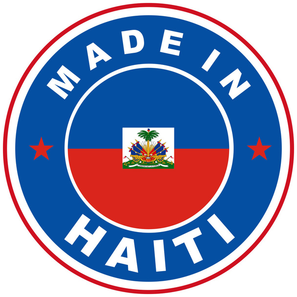 gefertigt in haiti - Foto, Bild