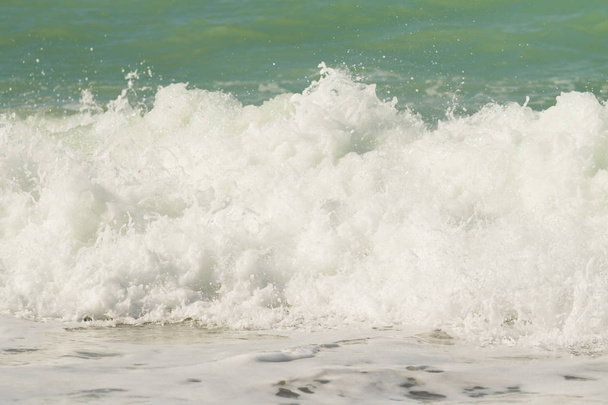 landscape of sea waves on beach - Photo, Image