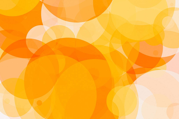 σαγρέ αφηρημένη μινιμαλιστικό πορτοκαλί εικονογράφηση με κύκλους χρήσιμο ως φόντο - Φωτογραφία, εικόνα