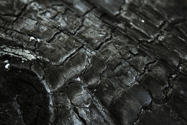 Charbon de bois surface de fond abstraite, haute résolution
. - Photo, image
