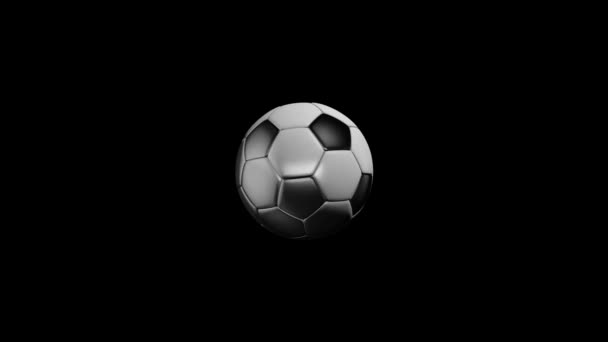 サッカー ボール。サッカー ボール。着用のサッカー ボール. - 映像、動画