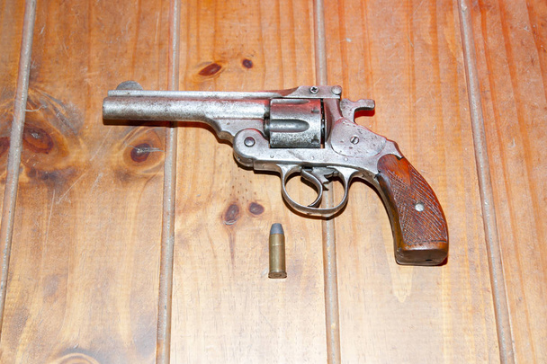 Antique 44 Caliber Magnum Gun - Photo, Image