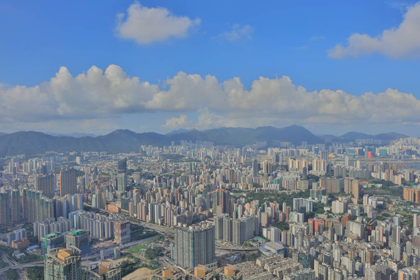 vista a kowloon Hong Kong urbano cit
 - Foto, immagini