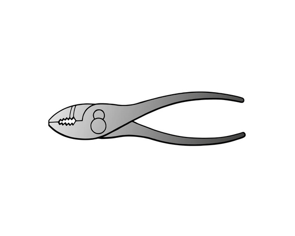 Round nose pliers color icon. Wire looper pliers. Isolated vector illustration - Vector, Image