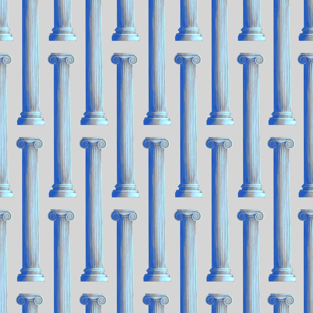 klassisches Muster antiker Säulen - Foto, Bild