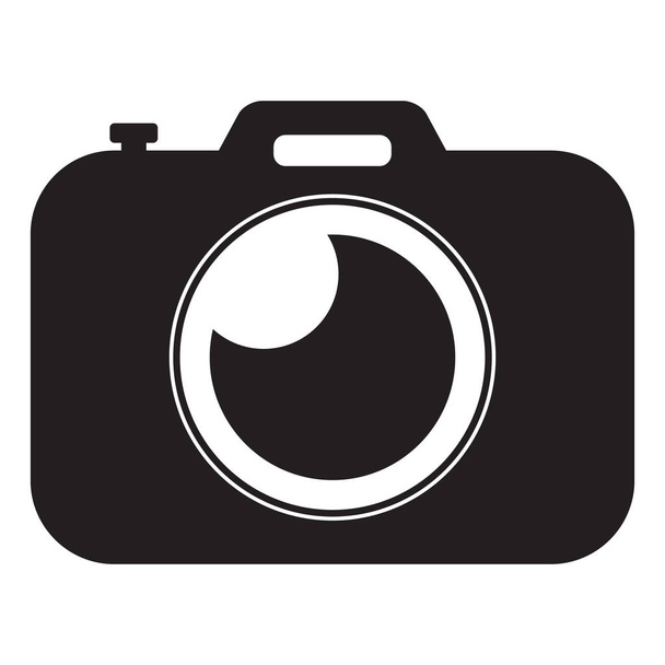 Photo camera icon vector - Vector, Image
