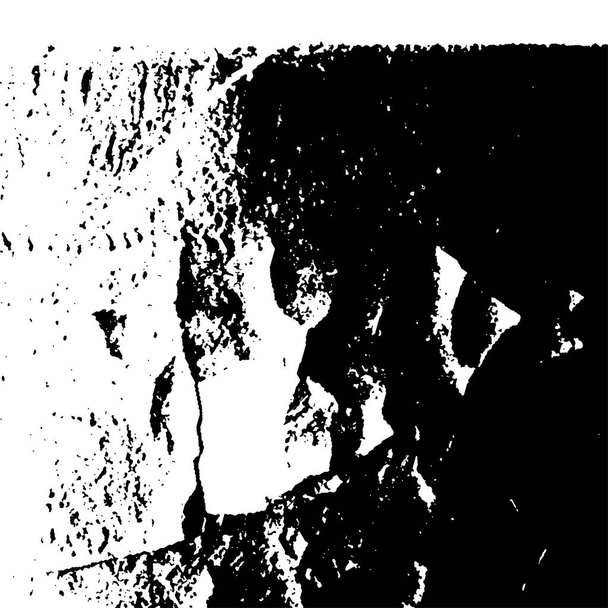 Grunge černé textury na bílém pozadí. Šablona pro banner, plakát, vizitku, pozvání s moderním zápisník ručně nakreslený rukopis grunge textury - Vektor, obrázek