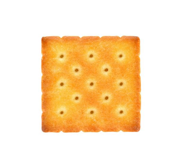 Cracker isolado sobre fundo branco
 - Foto, Imagem