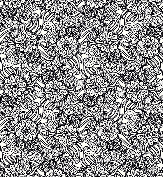 oriental seamless pattern - Vetor, Imagem