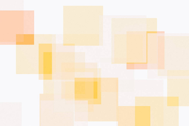 getextureerde abstract minimalistisch oranje illustratie met vierkantjes nuttig als achtergrond - Foto, afbeelding