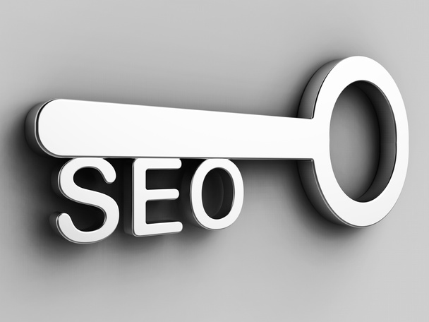 SEO Tips Online Ranking advies 3d Rendering Shows zoekmachine optimalisatie strategie voor zoekwoorden en inhoud - Foto, afbeelding