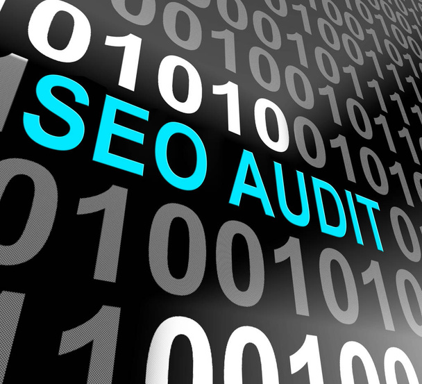 Seo Audit Website Ranking Assessment 3d Rendering Shows Search Engine Optimization review Or traffic Study - Photo, Image