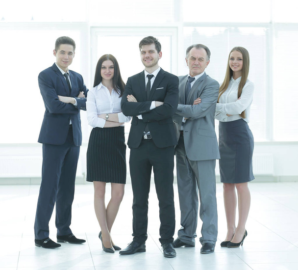 professional business team.photo in full growth - Fotoğraf, Görsel