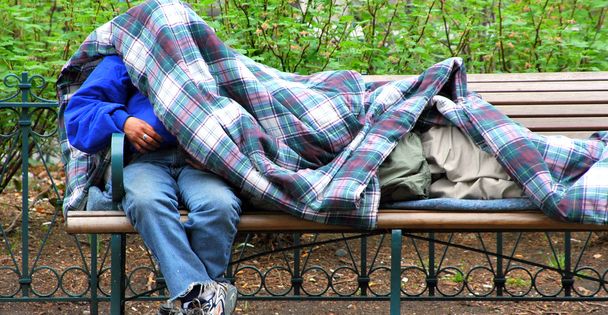 bezdomnych mężczyzn - Zdjęcie, obraz