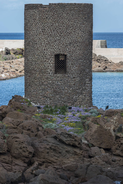 old tower of castelsardo - Foto, imagen