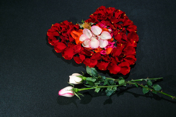 Romantische decoratie voor perfecte paar/Valentijnsdag - Foto, afbeelding