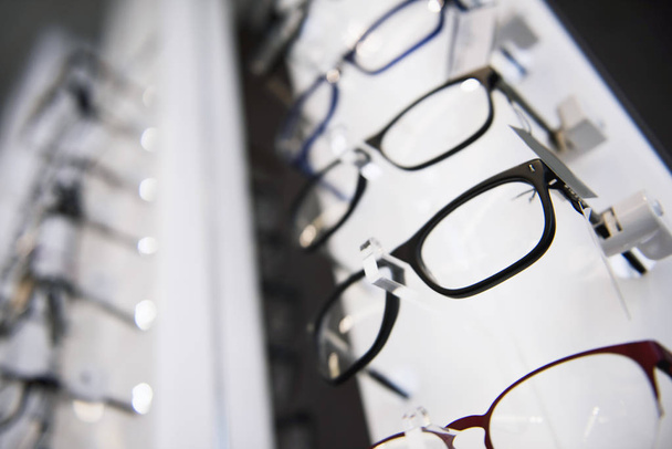 Eyeglasses in a store - Photo, Image