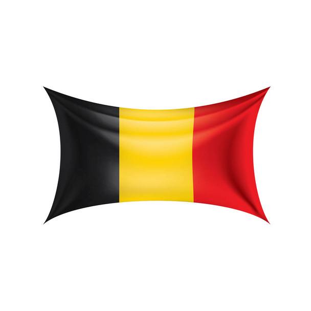 Σημαία Βελγίου, διανυσματική απεικόνιση - Διάνυσμα, εικόνα