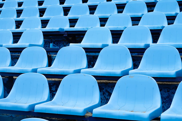 plastový sedák pro stadion - Fotografie, Obrázek