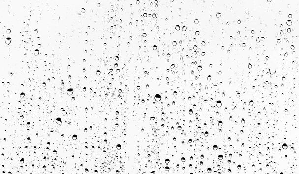 Rain drops on the glass, background - Photo, Image