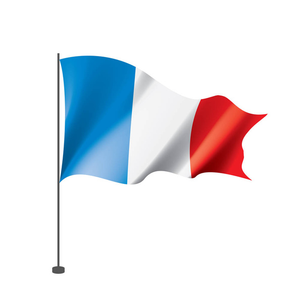Flaga Francji, ilustracji wektorowych - Wektor, obraz