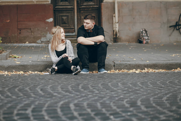 couple in city - Valokuva, kuva