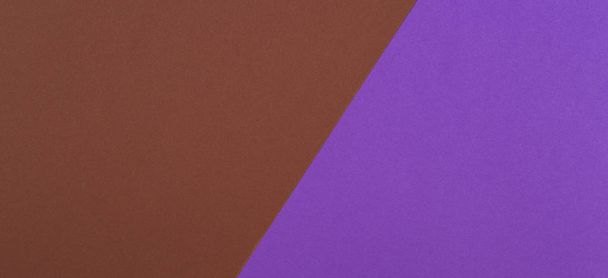 Abstract brown purple violet color paper texture banner background - Photo, Image