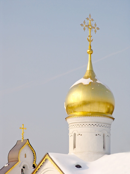 Gold dome of church - Foto, afbeelding