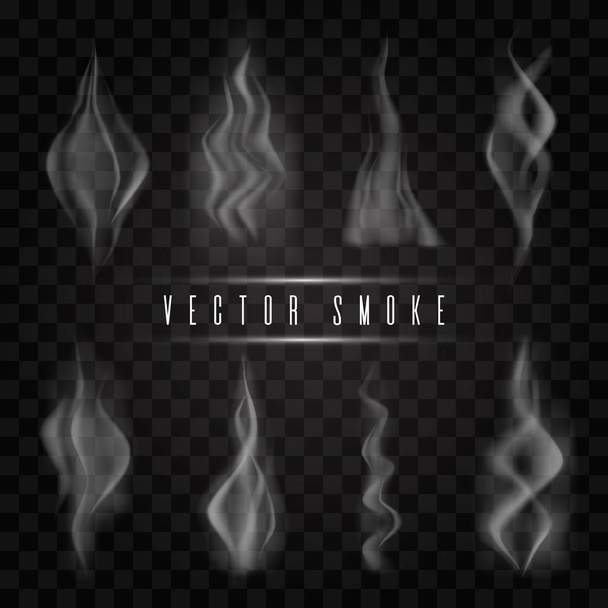 Colección de vectores de humo
. - Vector, Imagen