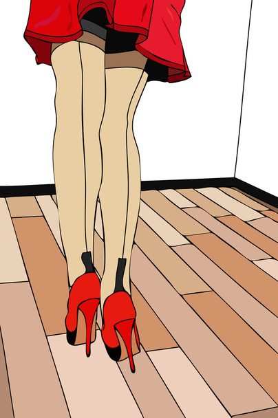 Kırmızı Ayakkabı - Fotoğraf, Görsel