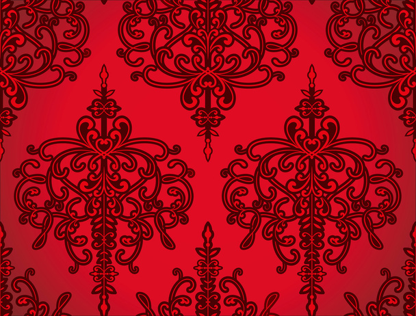 Seamless pattern wallpaper - Вектор, зображення
