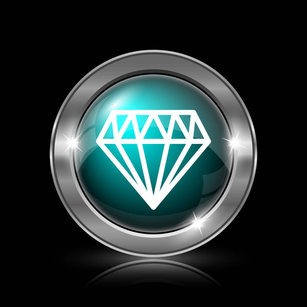 Ícone de diamante - Foto, Imagem
