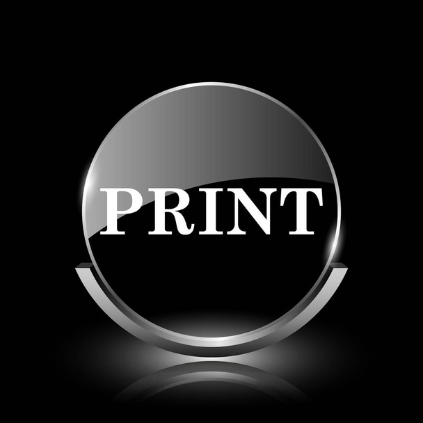 Imprimir icono - Foto, imagen