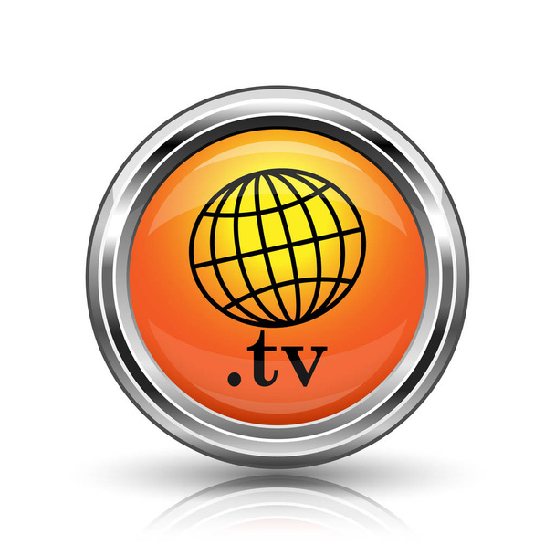 .Televisie-icoon - Foto, afbeelding
