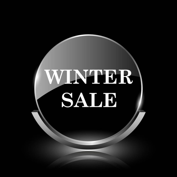 Winter sale icon - Photo, Image