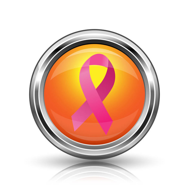 pictogram voor borst kanker lint - Foto, afbeelding