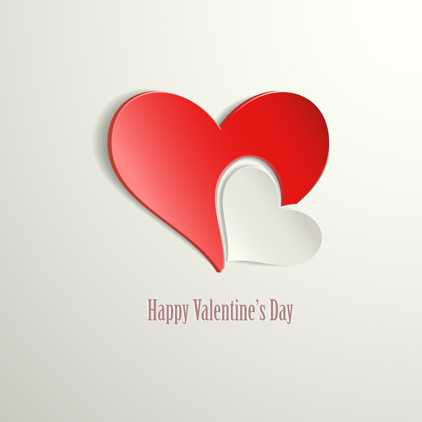 Šťastný Valentýn srdce eps10 vektorové ilustrace - Vektor, obrázek