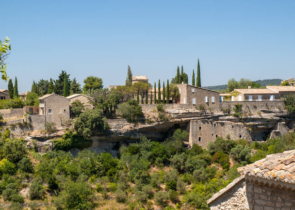 Medieval hilltop town of Gordes. Provence. France. - Foto, Imagem