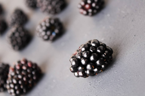 summer berry, natural, organic blackberries - Photo, image